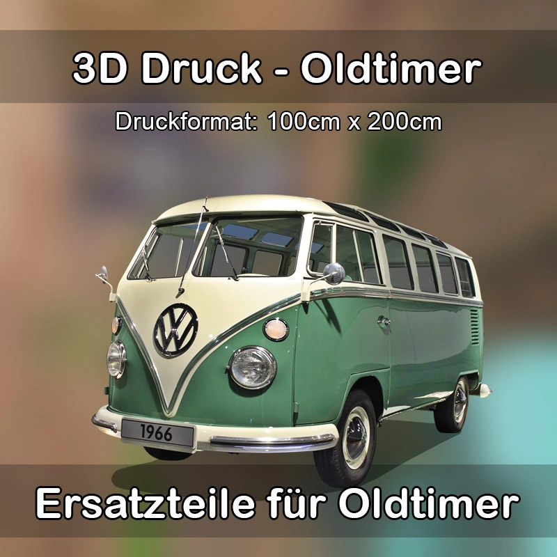 Großformat 3D Druck für Oldtimer Restauration in Zschopau 