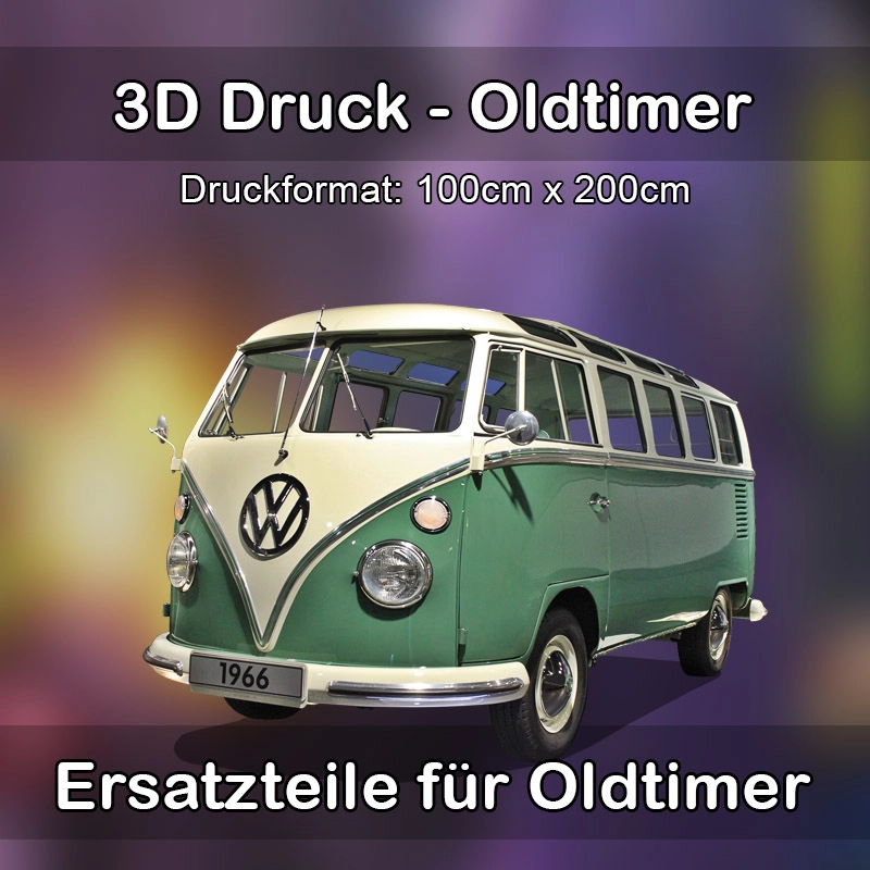 Großformat 3D Druck für Oldtimer Restauration in Zusmarshausen 
