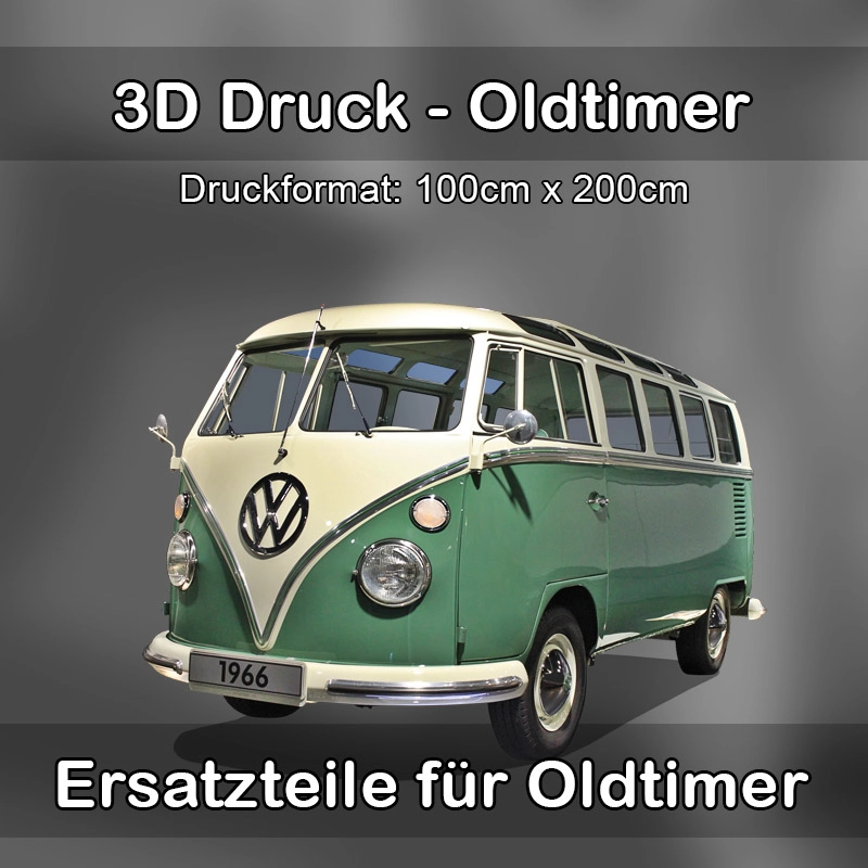 Großformat 3D Druck für Oldtimer Restauration in Zweibrücken 