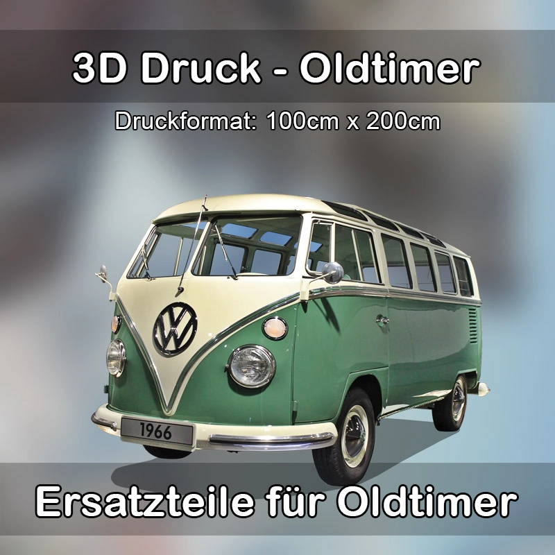 Großformat 3D Druck für Oldtimer Restauration in Zwenkau 