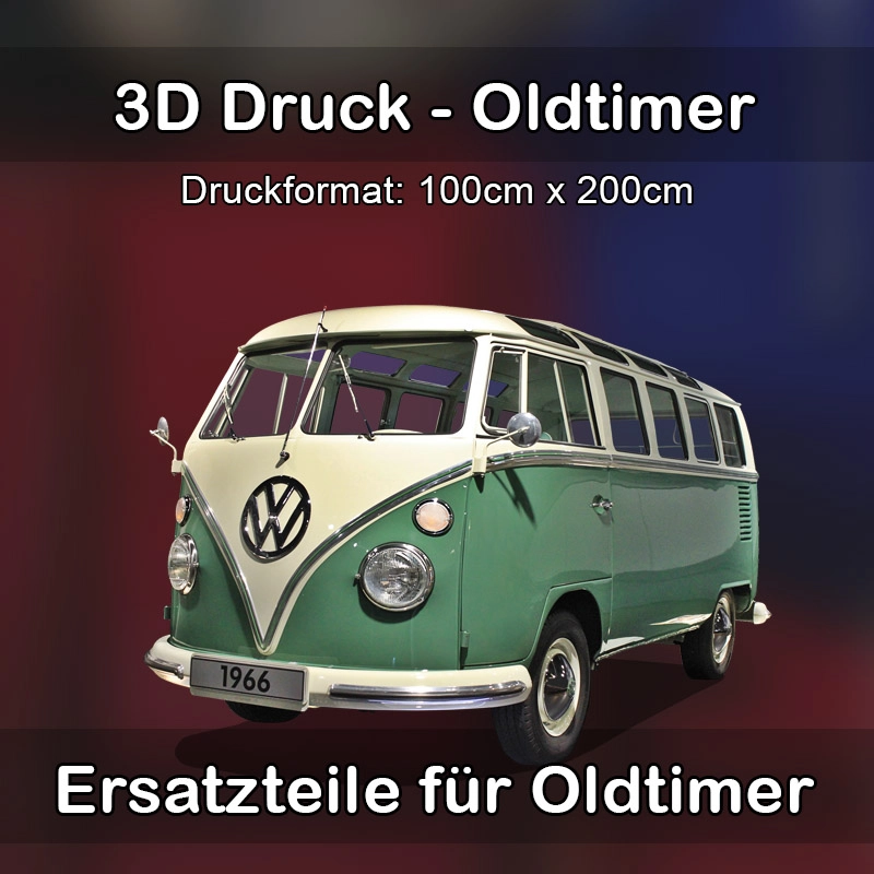 Großformat 3D Druck für Oldtimer Restauration in Zwickau 