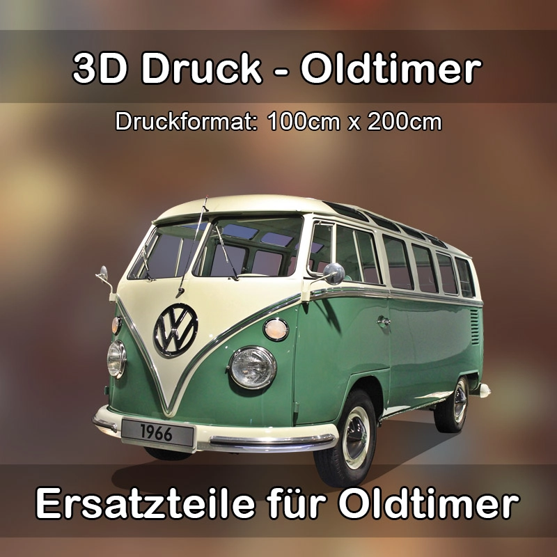 Großformat 3D Druck für Oldtimer Restauration in Zwönitz 