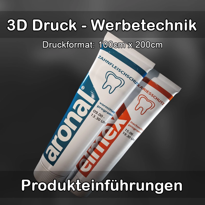 3D Druck Service für Werbetechnik in Aichach 