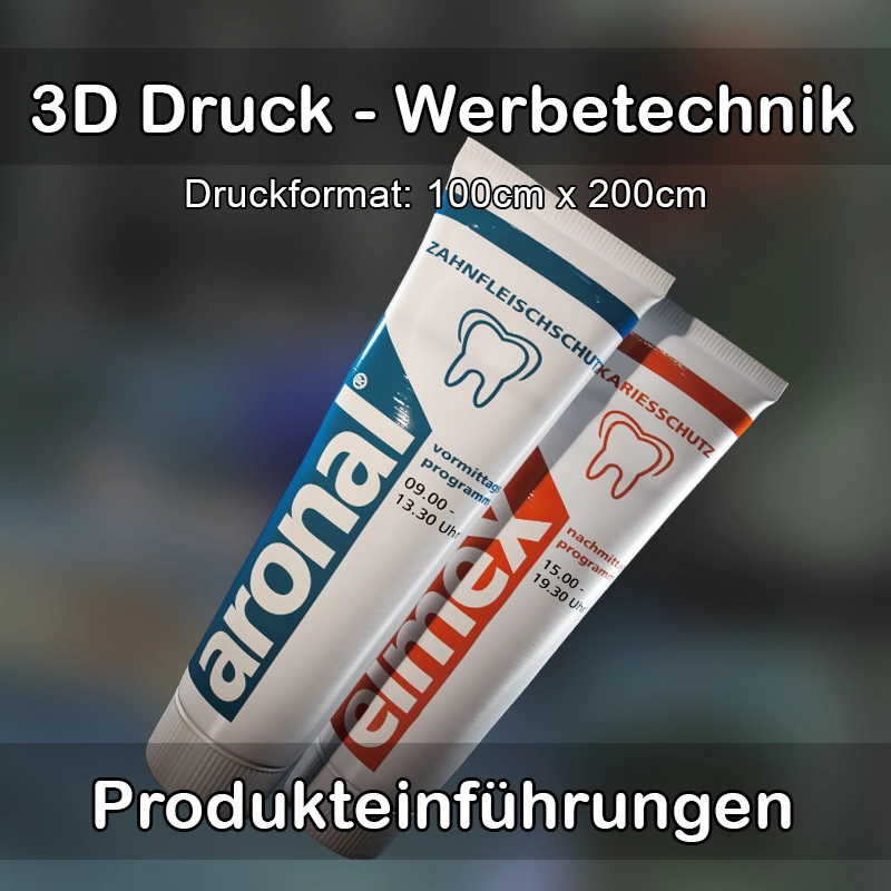 3D Druck Service für Werbetechnik in Ansbach 