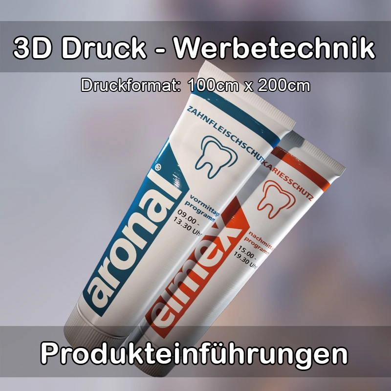 3D Druck Service für Werbetechnik in Arnstadt 