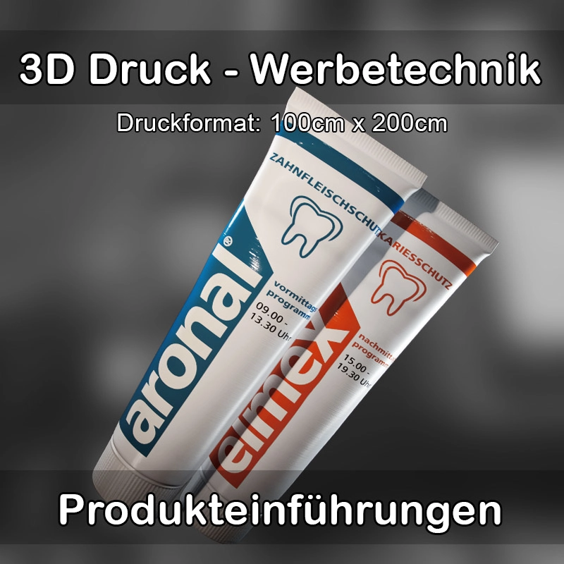3D Druck Service für Werbetechnik in Arzberg (Oberfranken) 