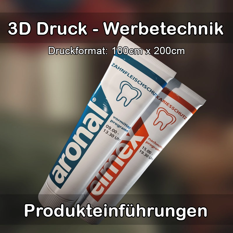 3D Druck Service für Werbetechnik in Aschaffenburg 