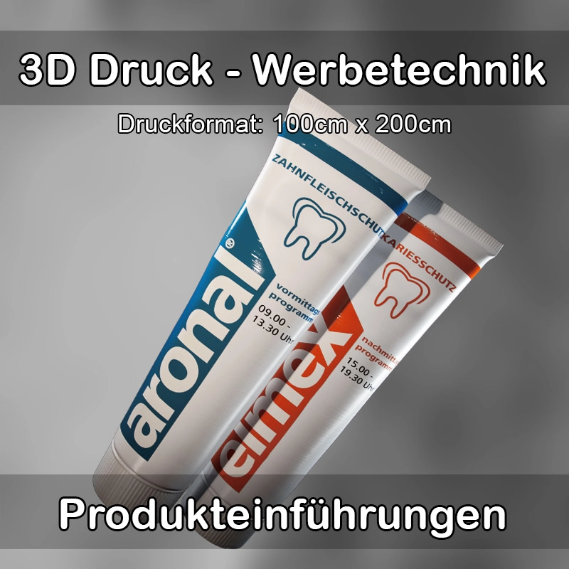 3D Druck Service für Werbetechnik in Aschersleben 