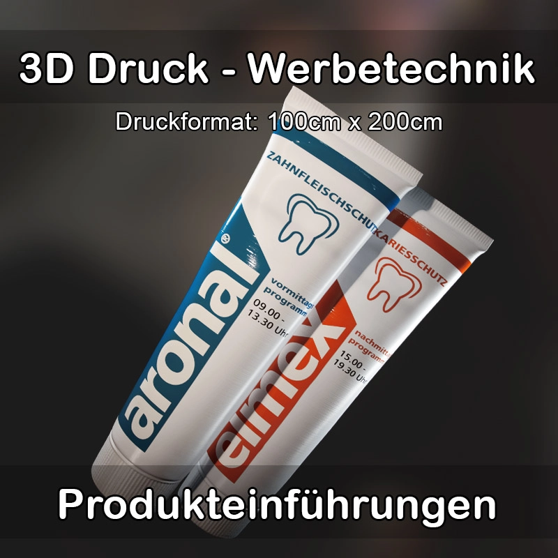 3D Druck Service für Werbetechnik in Augsburg 