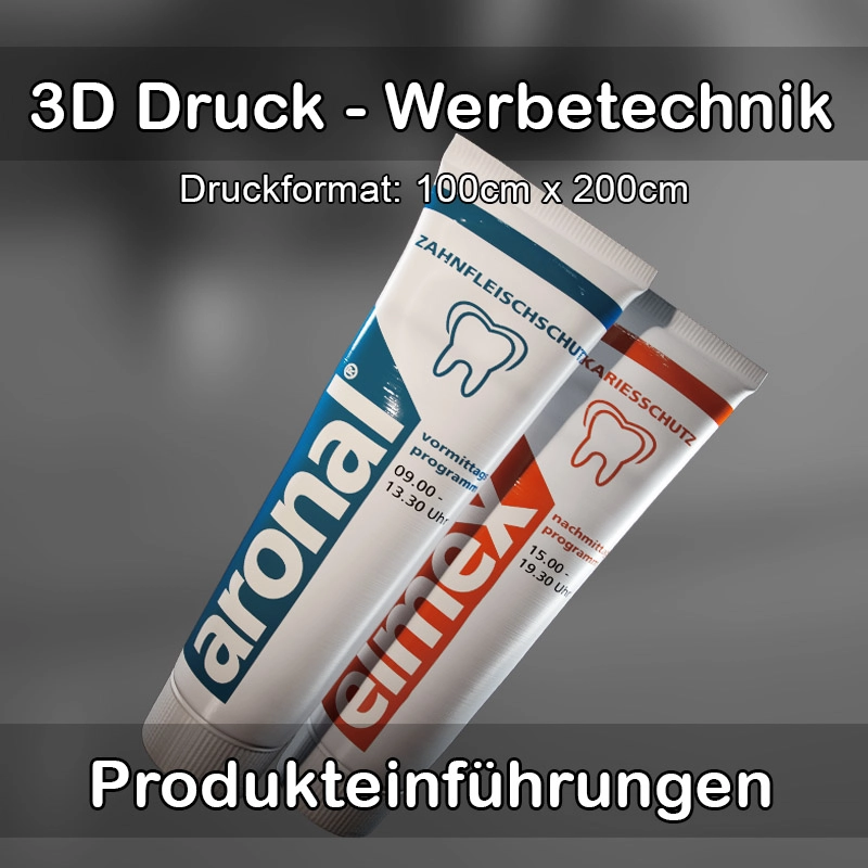 3D Druck Service für Werbetechnik in Aying 