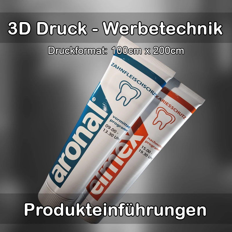 3D Druck Service für Werbetechnik in Bad Blankenburg 