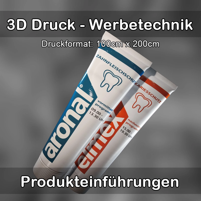 3D Druck Service für Werbetechnik in Bad Bramstedt 