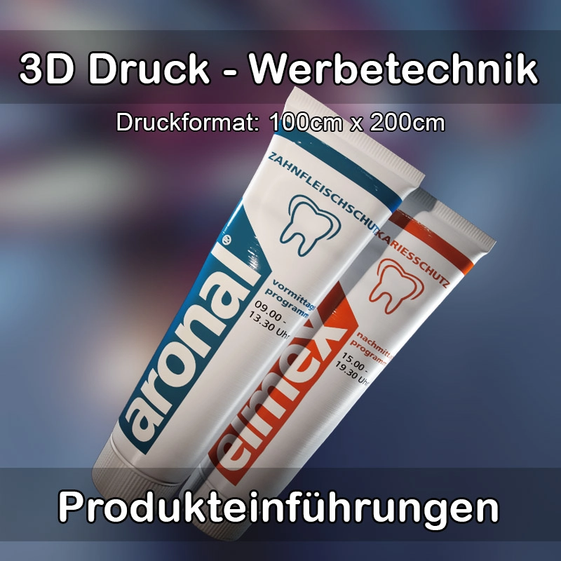 3D Druck Service für Werbetechnik in Bad Staffelstein 