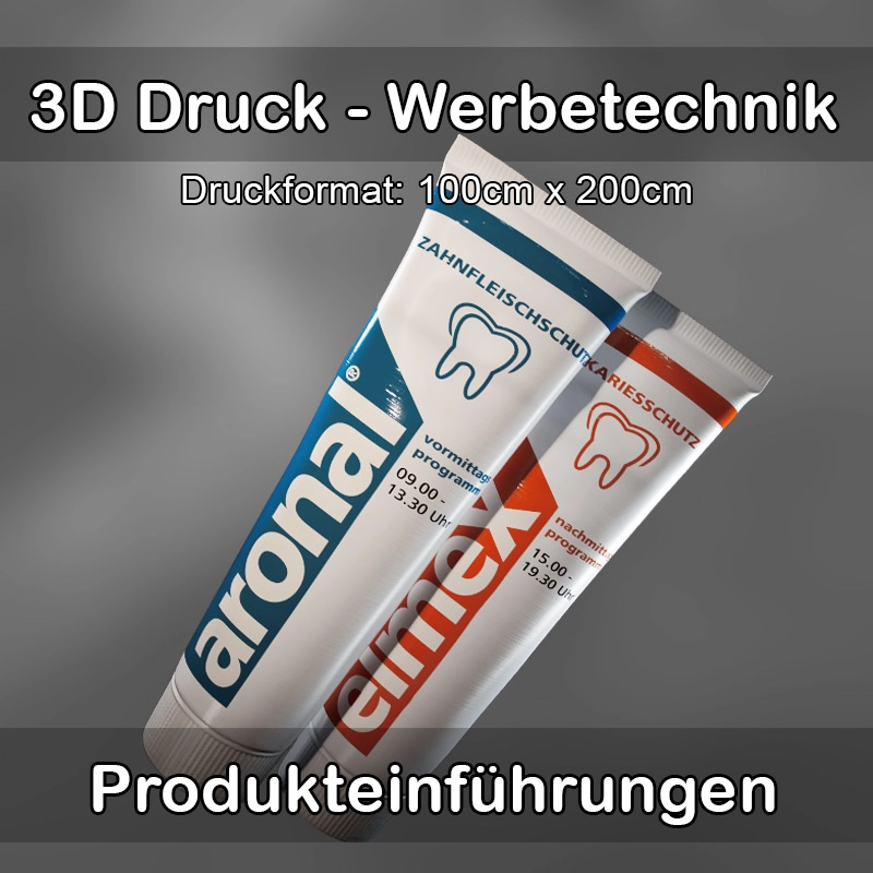 3D Druck Service für Werbetechnik in Bad Steben 