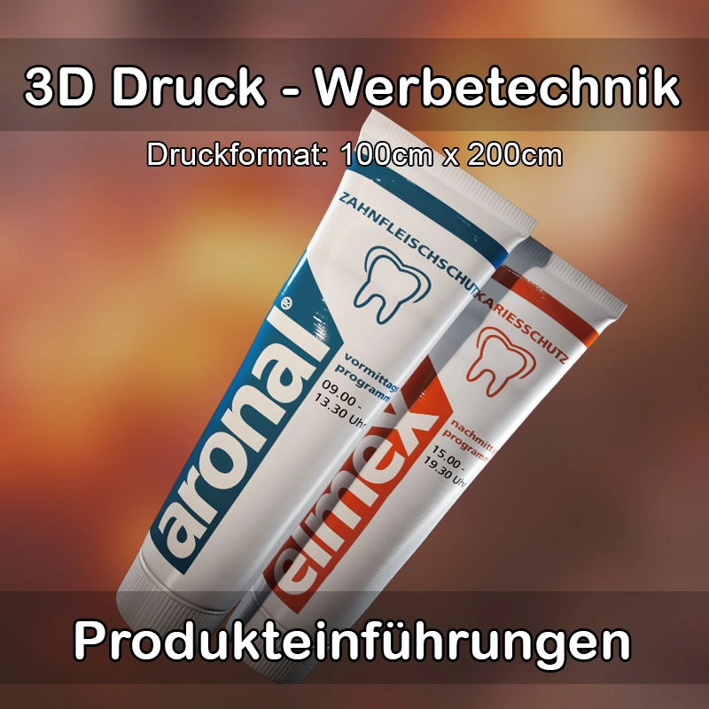 3D Druck Service für Werbetechnik in Bad Urach 