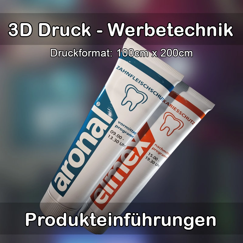 3D Druck Service für Werbetechnik in Bargteheide 
