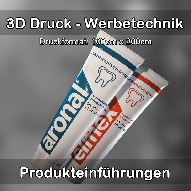 3D Druck Service für Werbetechnik in Bentwisch 