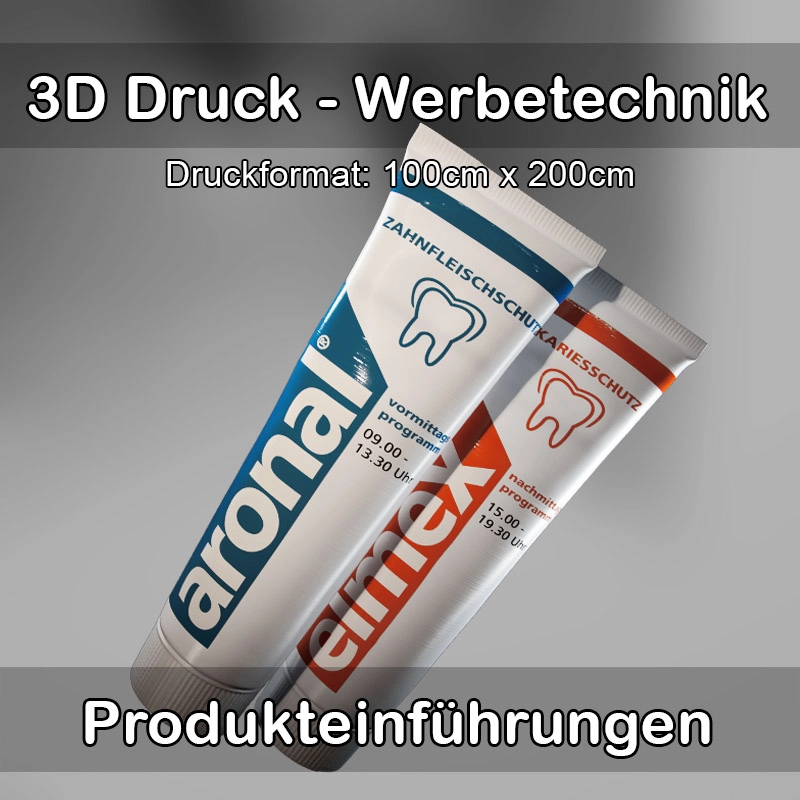 3D Druck Service für Werbetechnik in Bergen (Chiemgau) 