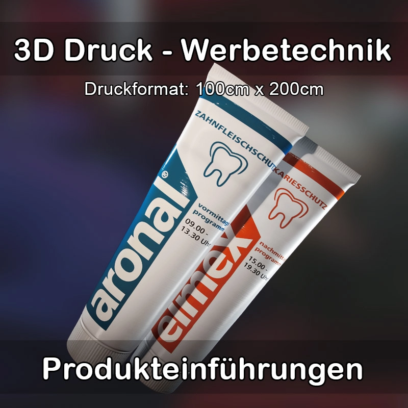 3D Druck Service für Werbetechnik in Bernau am Chiemsee 