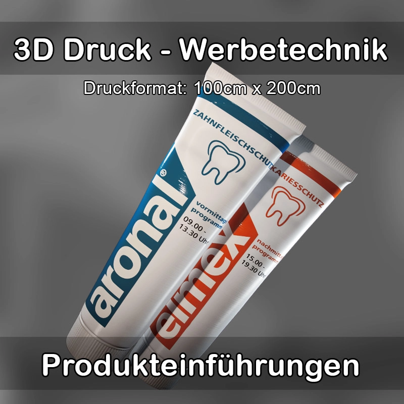 3D Druck Service für Werbetechnik in Bernhardswald 