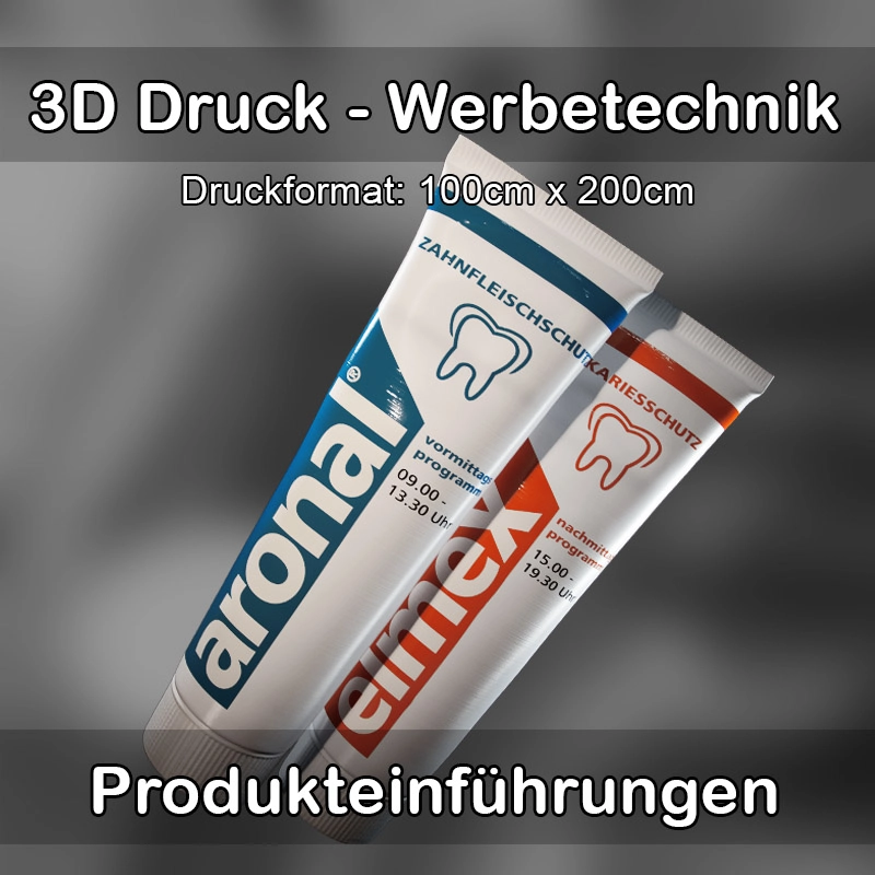 3D Druck Service für Werbetechnik in Bischberg 