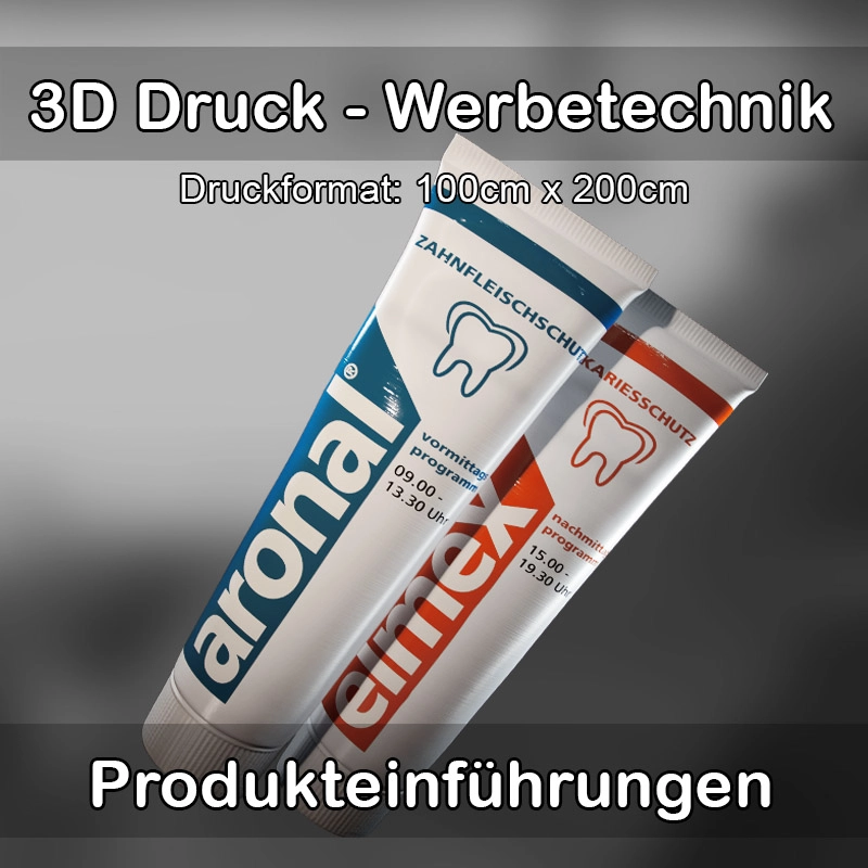 3D Druck Service für Werbetechnik in Bischoffen 