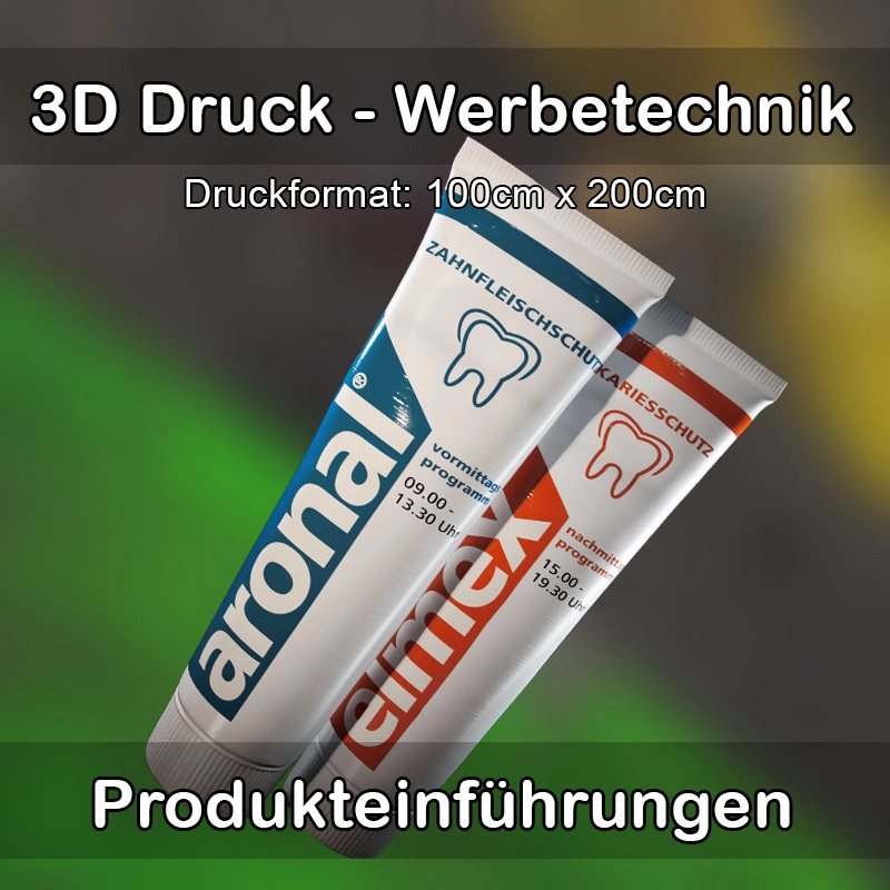 3D Druck Service für Werbetechnik in Buchenbach 