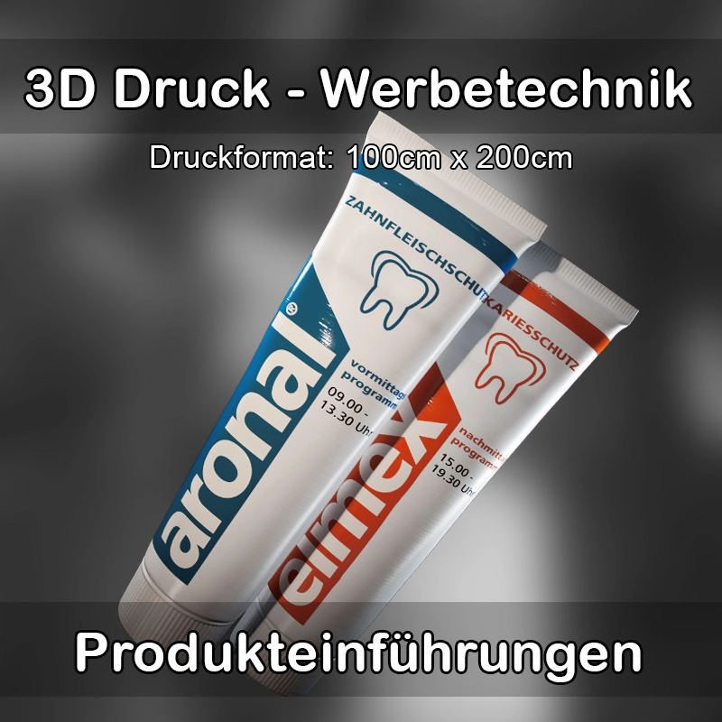 3D Druck Service für Werbetechnik in Büchenbach 