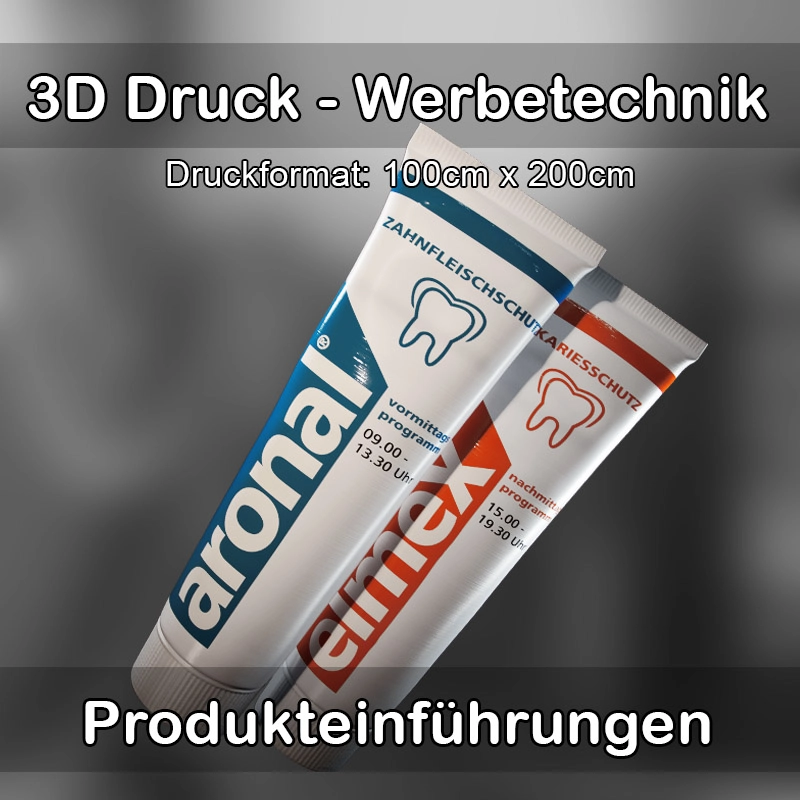 3D Druck Service für Werbetechnik in Bückeburg 