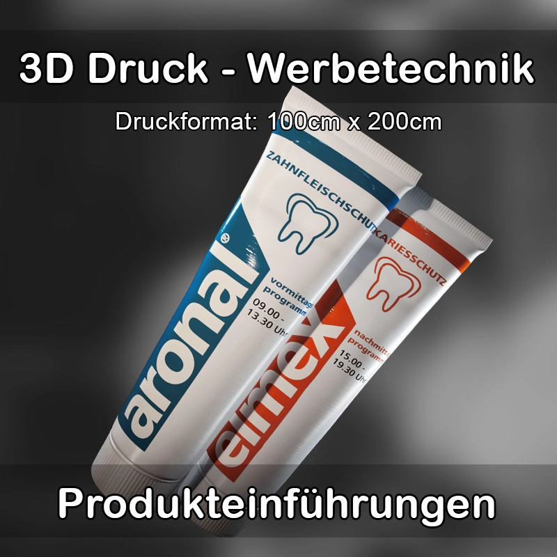 3D Druck Service für Werbetechnik in Bützow 