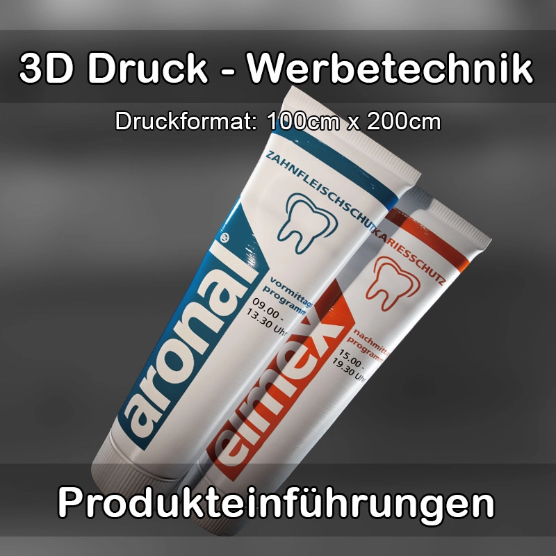 3D Druck Service für Werbetechnik in Burgbernheim 