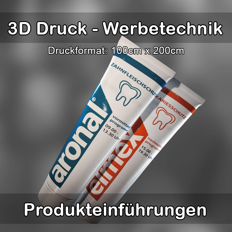 3D Druck Service für Werbetechnik in Burgstetten 
