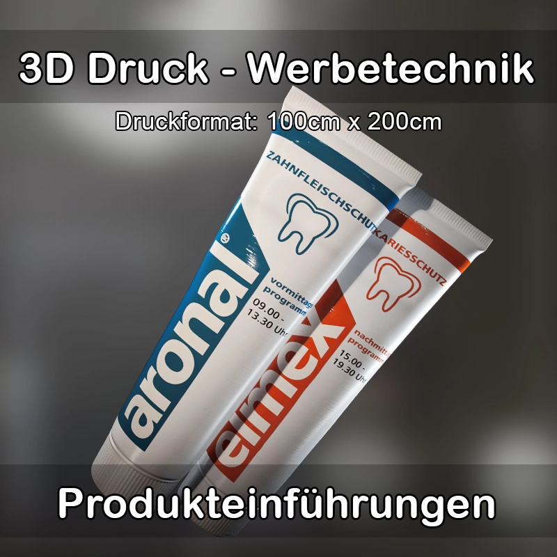 3D Druck Service für Werbetechnik in Cham 