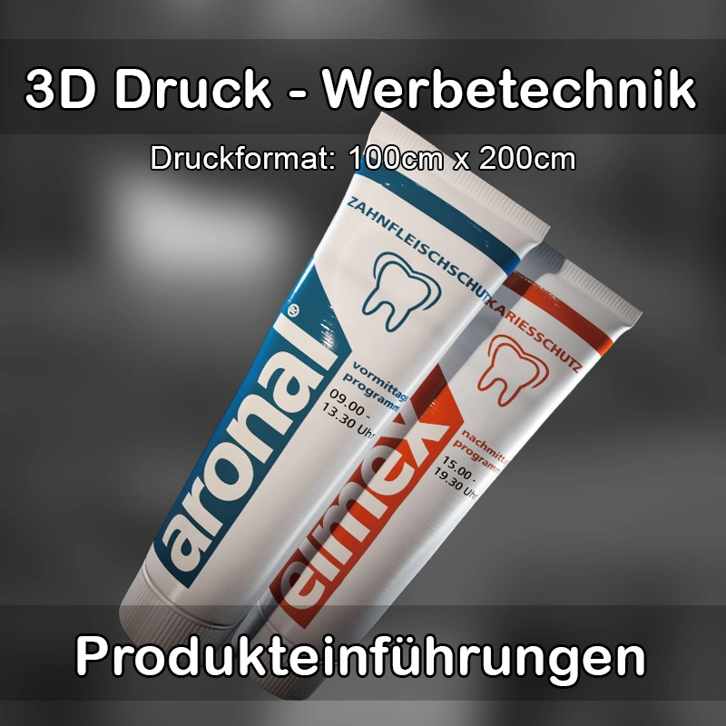 3D Druck Service für Werbetechnik in Coburg 