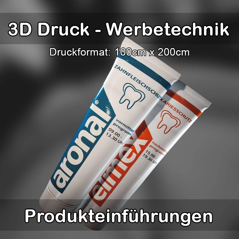 3D Druck Service für Werbetechnik in Cottbus 