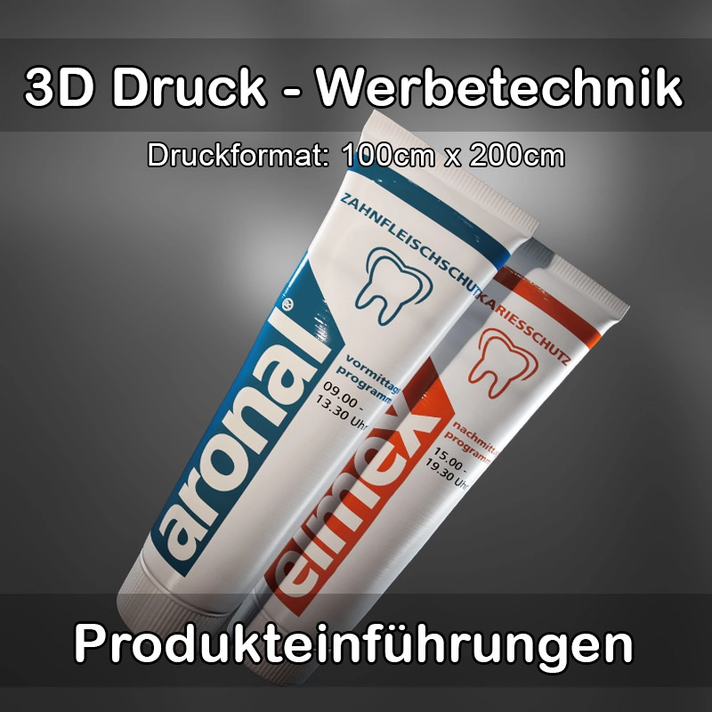 3D Druck Service für Werbetechnik in Darmstadt 