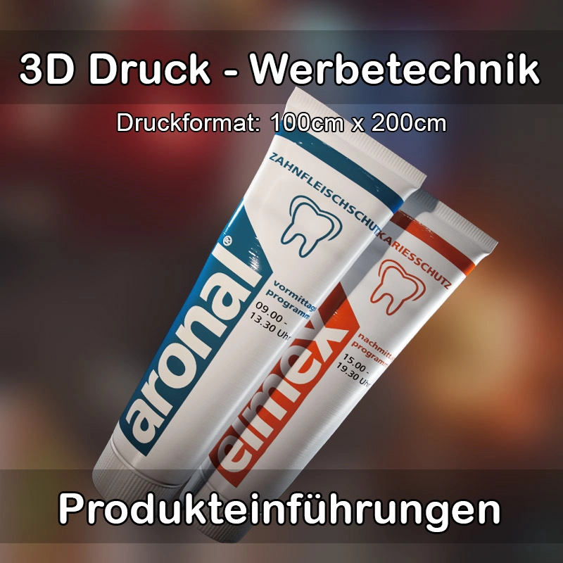 3D Druck Service für Werbetechnik in Dinkelsbühl 