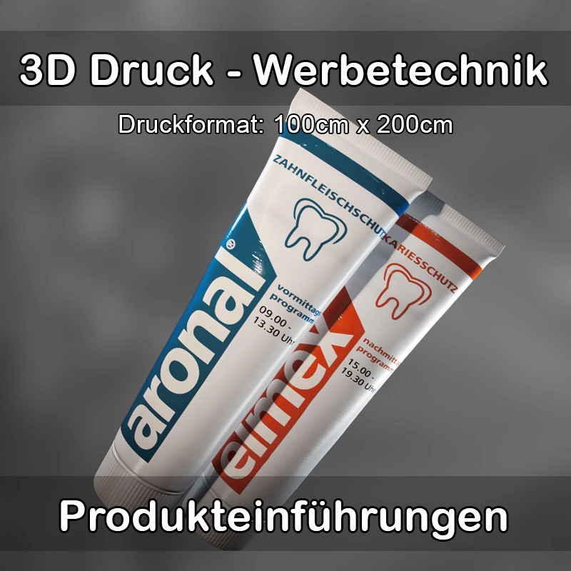 3D Druck Service für Werbetechnik in Ebelsbach 