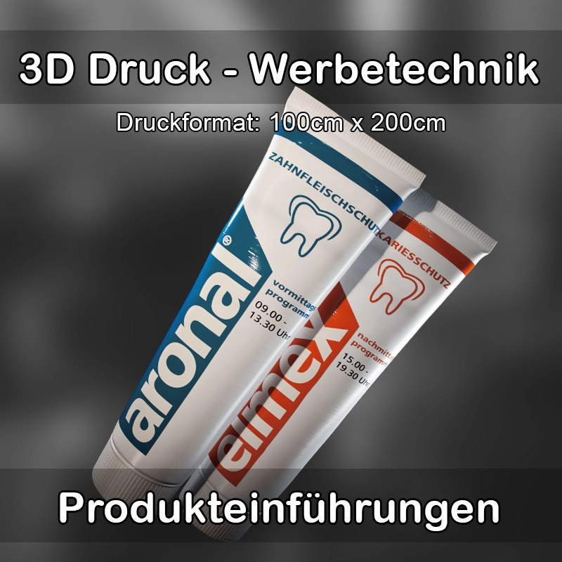 3D Druck Service für Werbetechnik in Eiselfing 