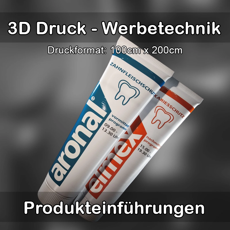 3D Druck Service für Werbetechnik in Erbach (Donau) 