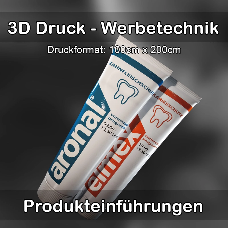 3D Druck Service für Werbetechnik in Erlangen 