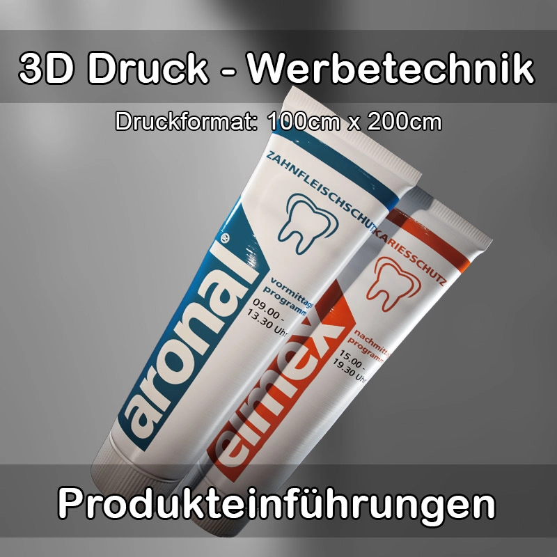 3D Druck Service für Werbetechnik in Farchant 