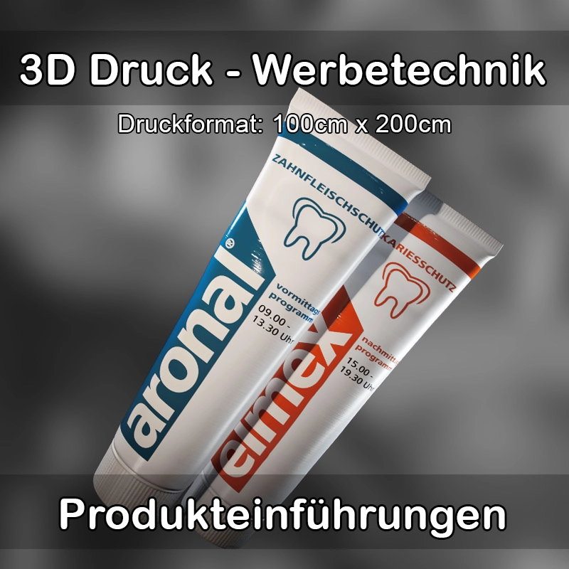 3D Druck Service für Werbetechnik in Feuchtwangen 