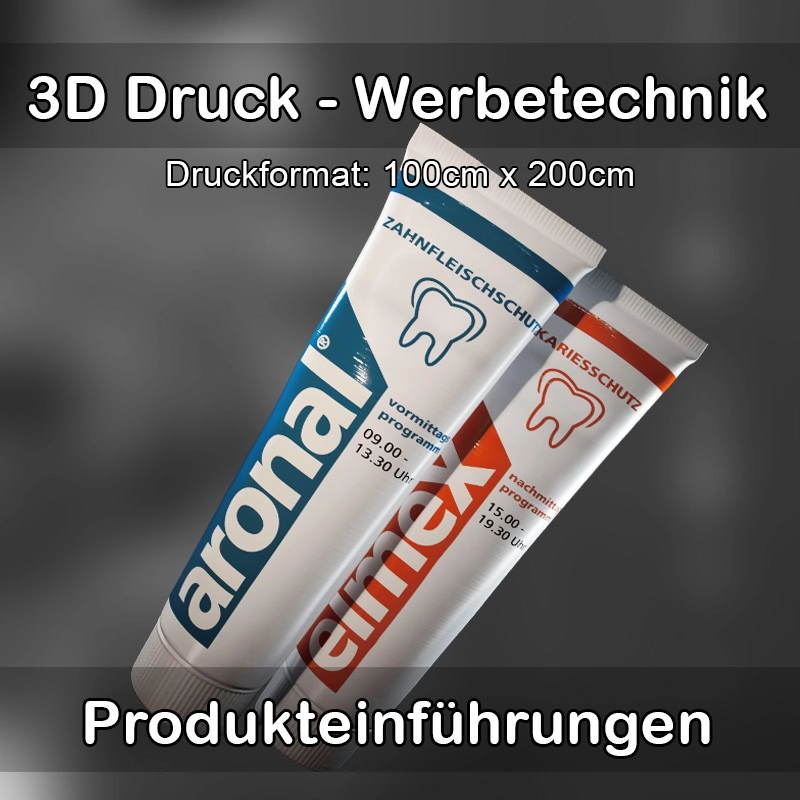 3D Druck Service für Werbetechnik in Flensburg 