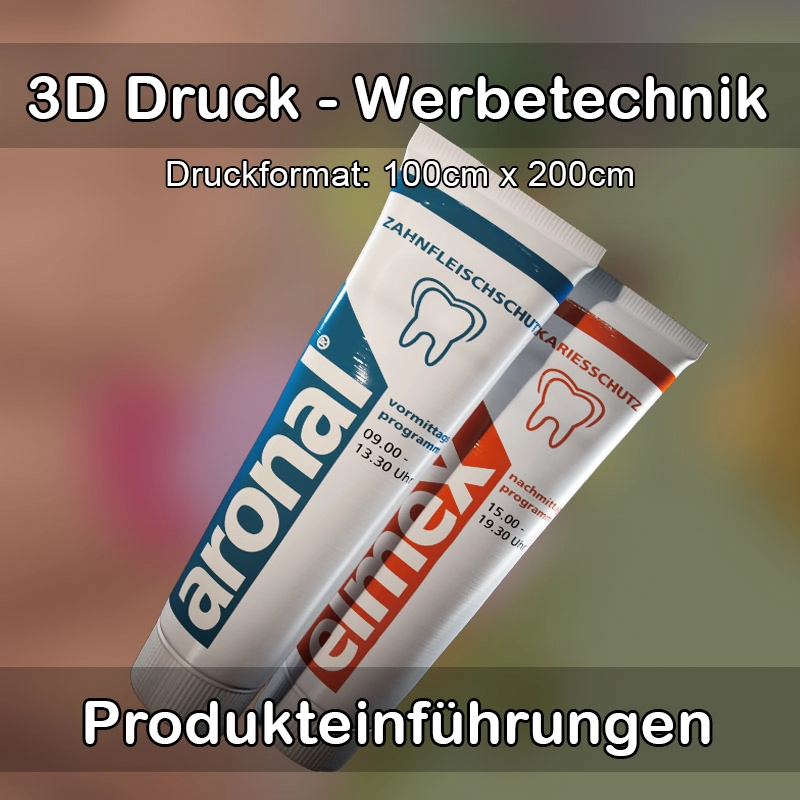 3D Druck Service für Werbetechnik in Forchtenberg 