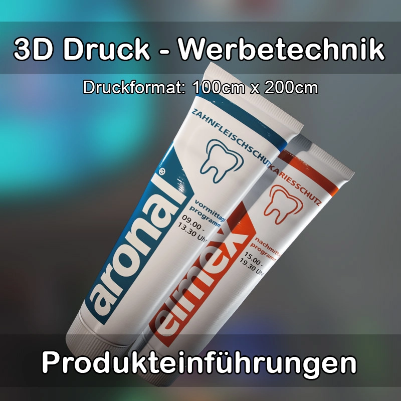 3D Druck Service für Werbetechnik in Gaißach 