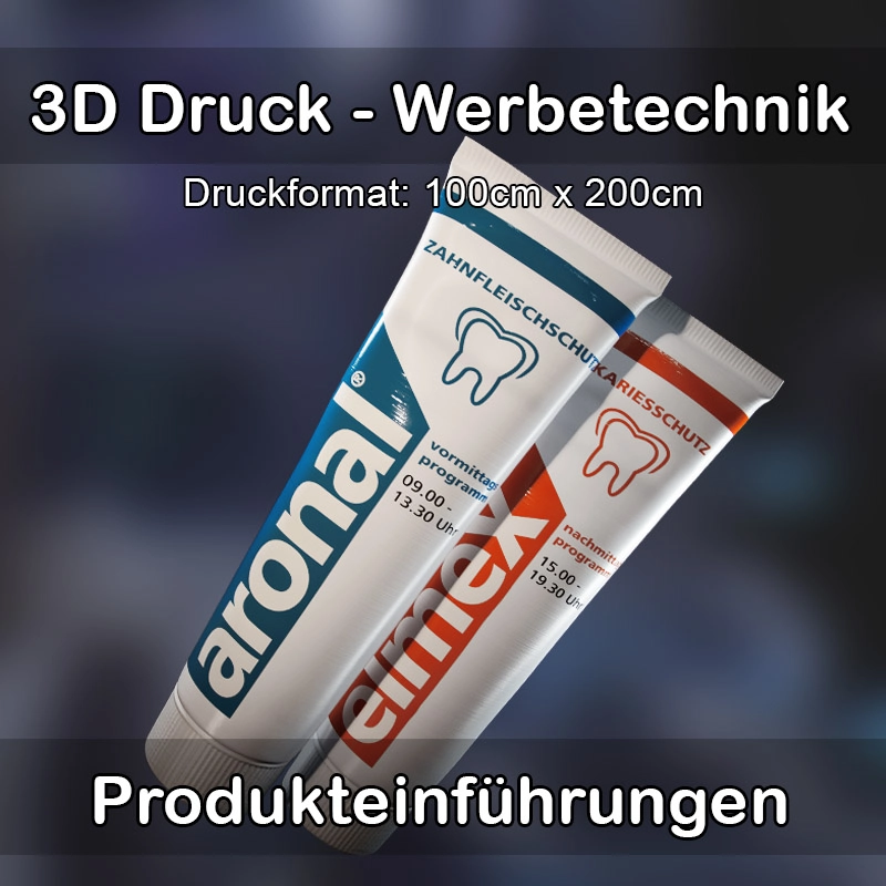 3D Druck Service für Werbetechnik in Gefrees 