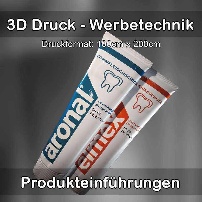 3D Druck Service für Werbetechnik in Glashütte 