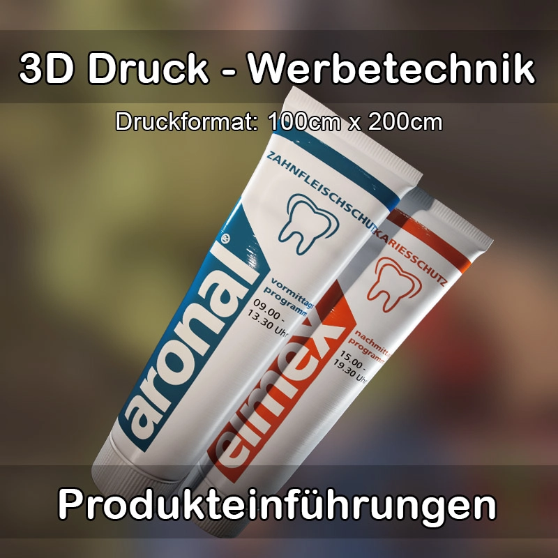 3D Druck Service für Werbetechnik in Gleichen 