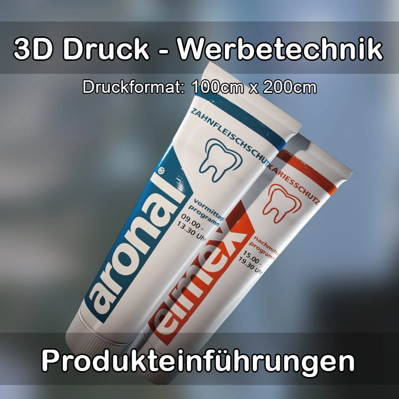 3D Druck Service für Werbetechnik in Glücksburg (Ostsee) 